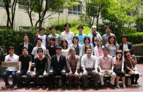 Organic Chemistry Group, May 2008 2008年5月、有機化学グループ集合写真