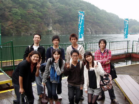 Trip for Kinugawa Spa, September 2009 2009年9月、鬼怒川温泉へ研究室旅行