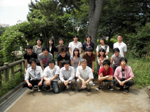 Organic Chemistry Group, June 2010 2010年6月、有機化学研究グループ 集合写真