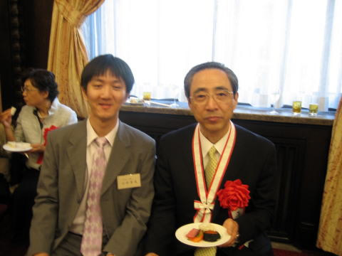 Prof. Masahiro Hirama (Tohoku University): Fujiwara Prize, June 2010 2010年6月、平間正博先生（東北大） 第51回藤原賞受賞